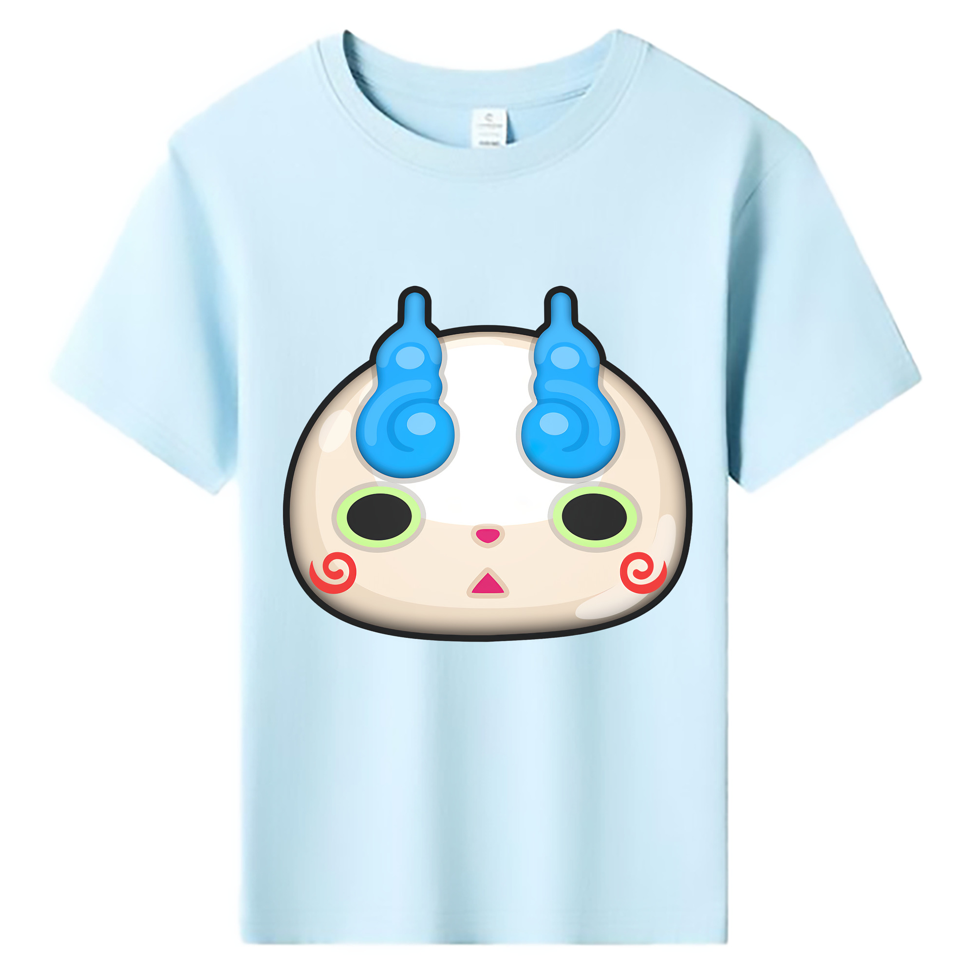 （画像用） 妖怪ウォッチ Yo-kai Watch 綿100％キッズTシャツ（フロントプリント）